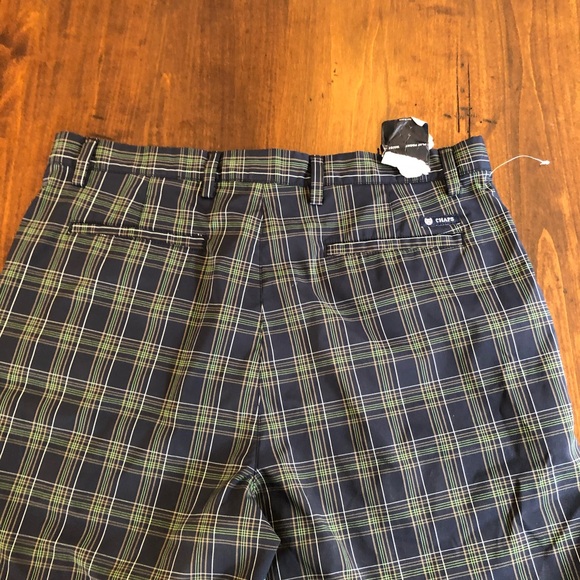 Chaps shorts. Plaid. - Picture 3 of 4